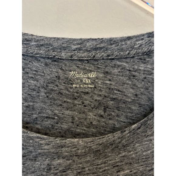 Madewell Whisper Pocket Muscle Tank Top Plus Size XXL Heather Gray - Picture 5 of 12